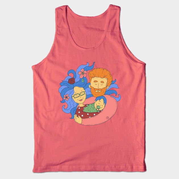 Parent Family Day Tank Top by Mako Design 